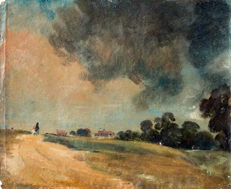 Blick auf Hampstead, nach Osten - John Constable