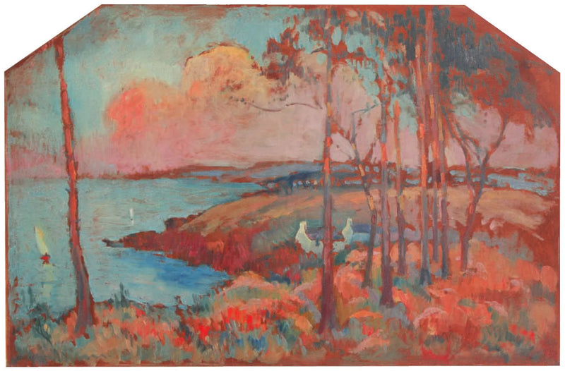 Blick auf die Insel Bréhat - Robert Antoine Pinchon