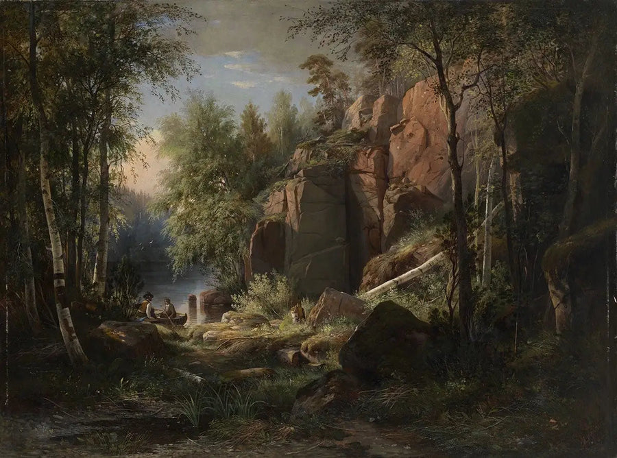 Blick auf die Insel Valaam. Kukko - Ivan Chichkine