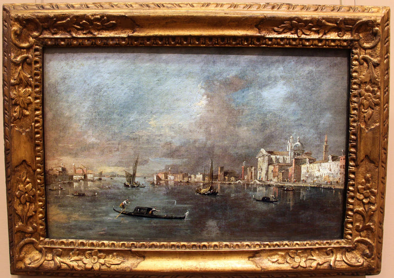 Blick auf die Giudecca mit den Zattere - Francesco Guardi