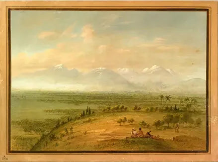 Blick auf die Pampa del Sacramento - George Catlin