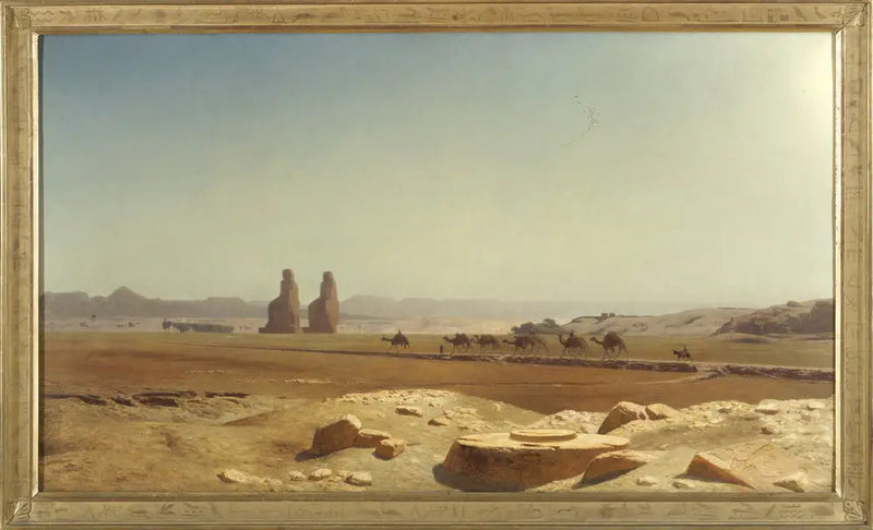 Blick auf die Ebene von Theben (Oberägypten) - Jean-Léon Gérôme