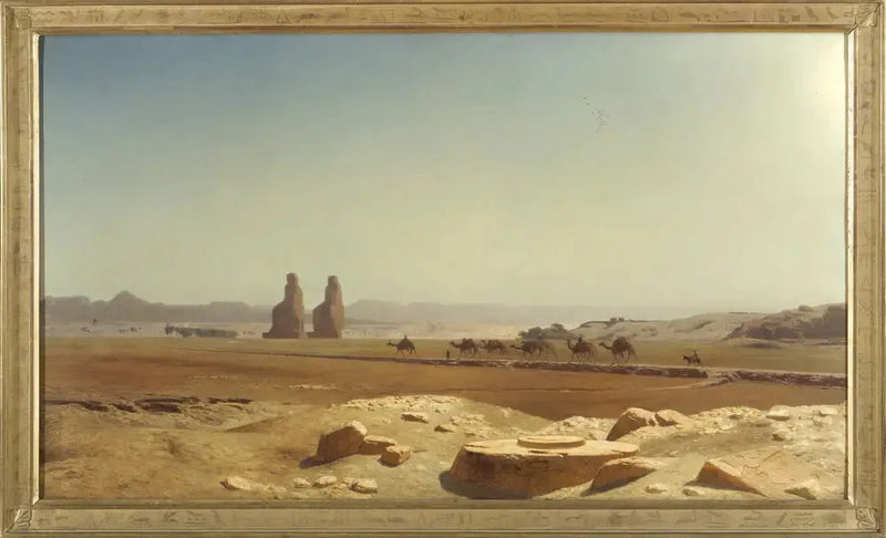 Blick auf die Ebene von Theben (Oberägypten) - Jean-Léon Gérôme