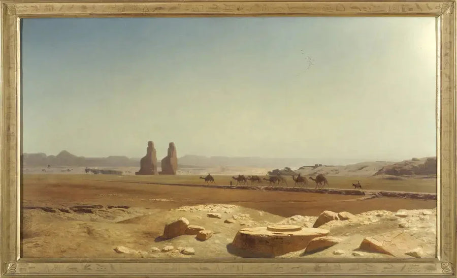 Blick auf die Ebene von Theben (Oberägypten) - Jean-Léon Gérôme