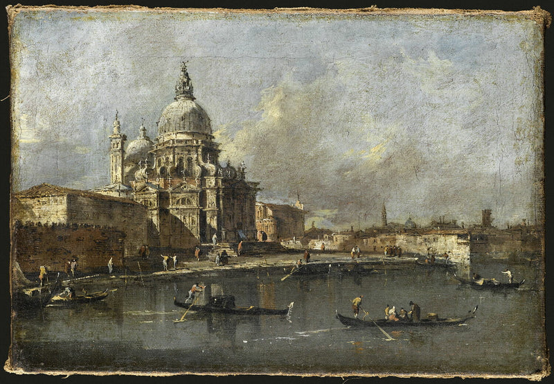 Blick auf die Salute - Francesco Guardi