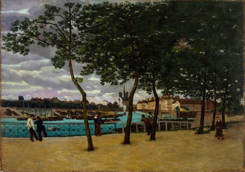 Blick auf die Seine, Paris - Armand Guillaumin