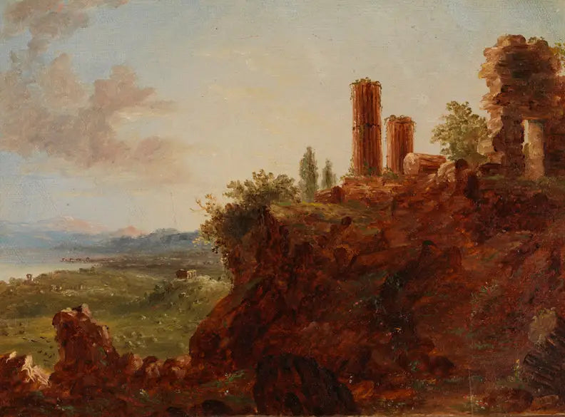 Blick auf Sizilien - Thomas Cole