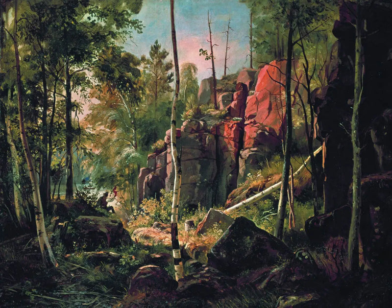 Blick auf die Insel Valaam. Kukko - Ivan Chichkine