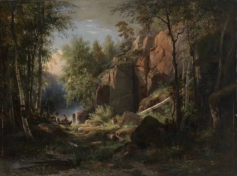 Blick auf die Insel Valaam. Kukko - Ivan Chichkine