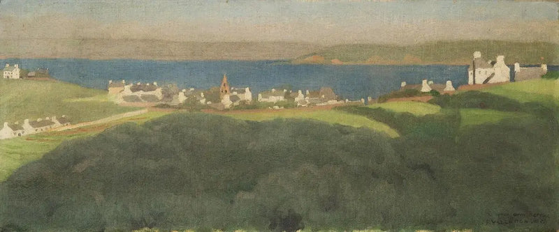 Blick auf Locquirec - Félix Vallotton
