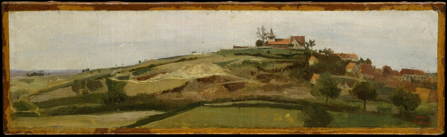 Blick auf Lormes - Jean-Baptiste Camille Corot
