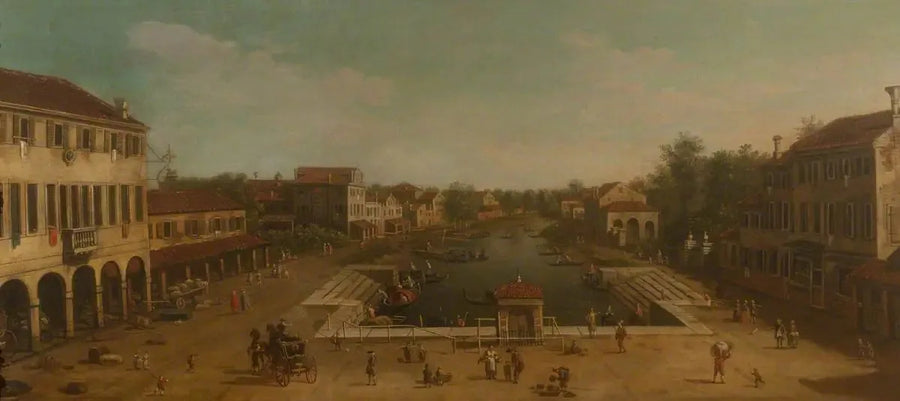 Blick auf Mestre - Canaletto