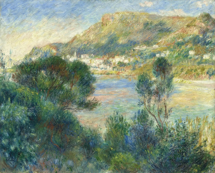 Blick auf Monte Carlo vom Cap Martin - Pierre-Auguste Renoir