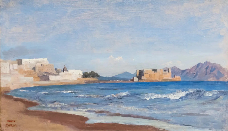 Blick auf Neapel - Jean-Baptiste Camille Corot