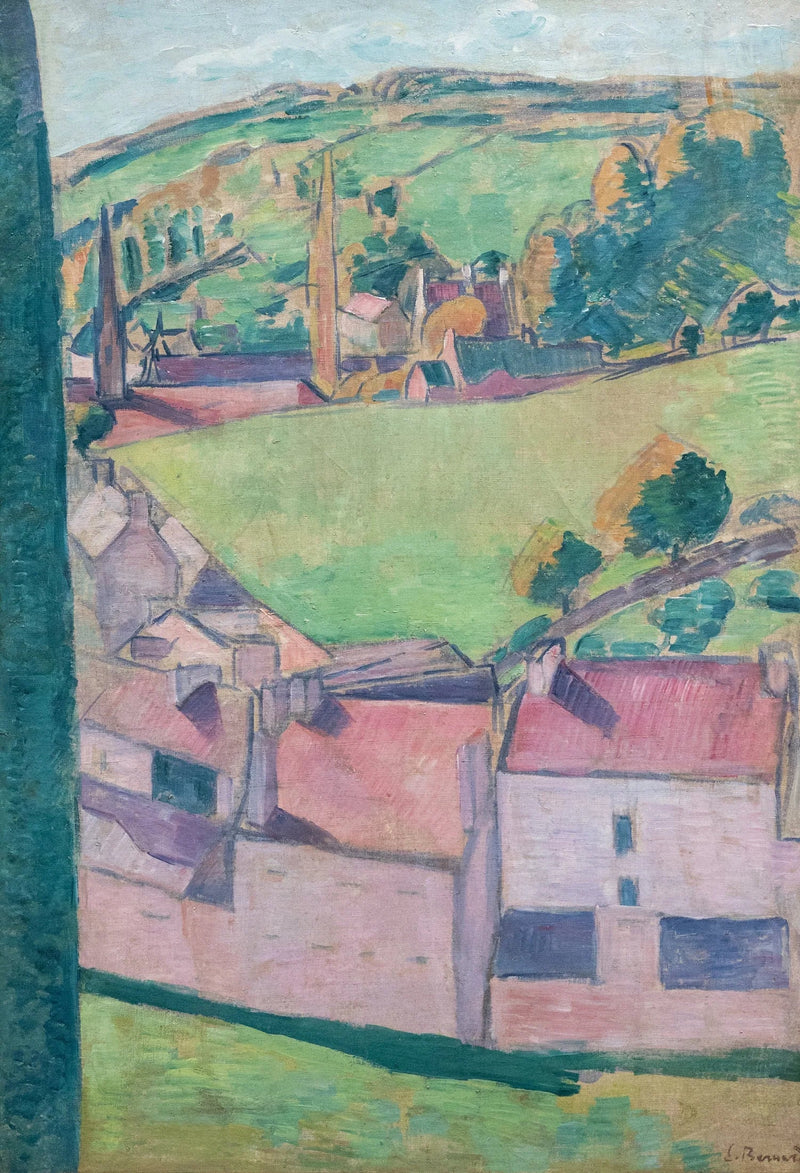 Blick auf Pont-Aven - Émile Bernard