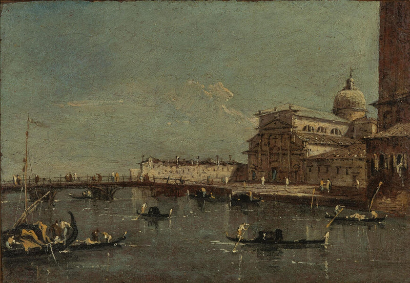 Ansicht von S. Pietro di Castello, Venedig - Francesco Guardi