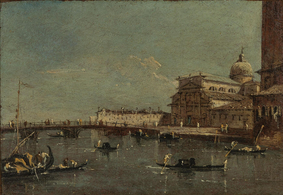 Ansicht von S. Pietro di Castello, Venedig - Francesco Guardi