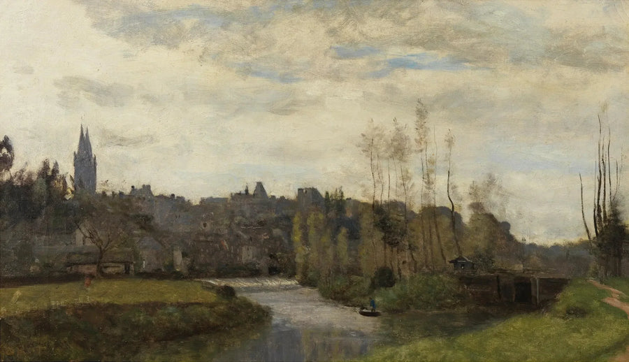Blick auf Saint-Lô - Jean-Baptiste Camille Corot