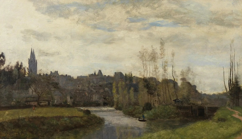 Blick auf Saint-Lô - Jean-Baptiste Camille Corot