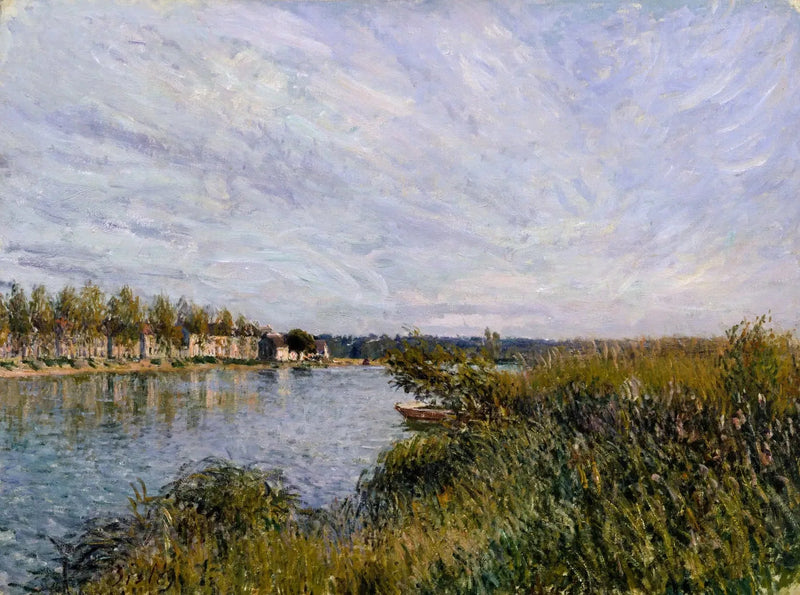 Ansicht von Saint-Mammès - Alfred Sisley