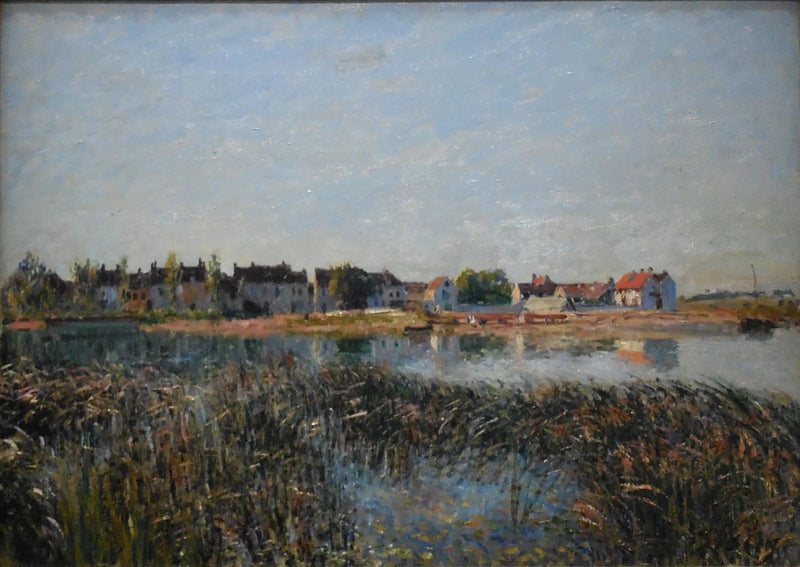 Ansicht von Saint-Mammès - Alfred Sisley