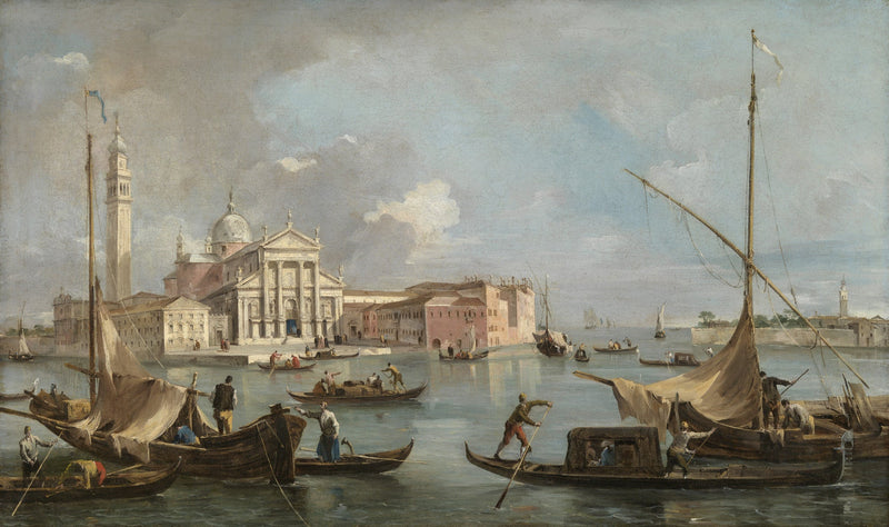 Blick auf San Giorgio Maggiore - Francesco Guardi
