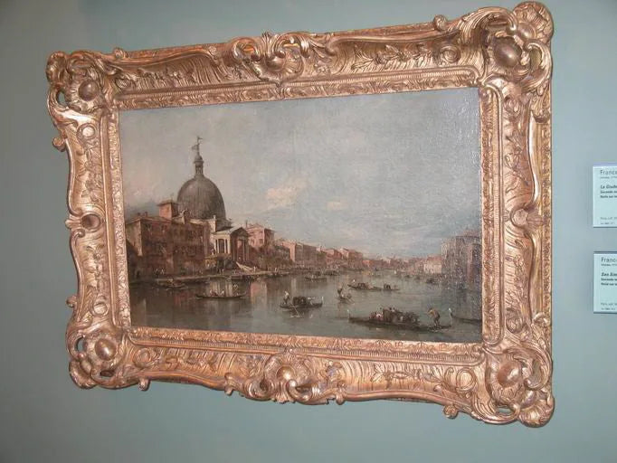 Blick auf San Simeone Piccolo in Venedig - Francesco Guardi