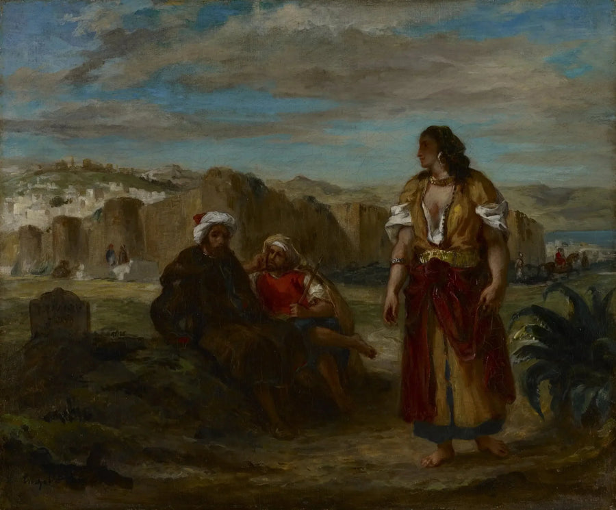 Blick auf Tanger - Eugène Delacroix