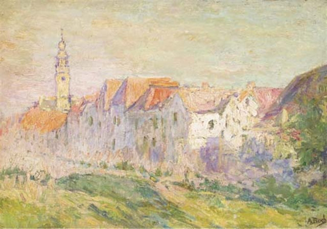 Blick auf Veere, Seeland - Anna Boch