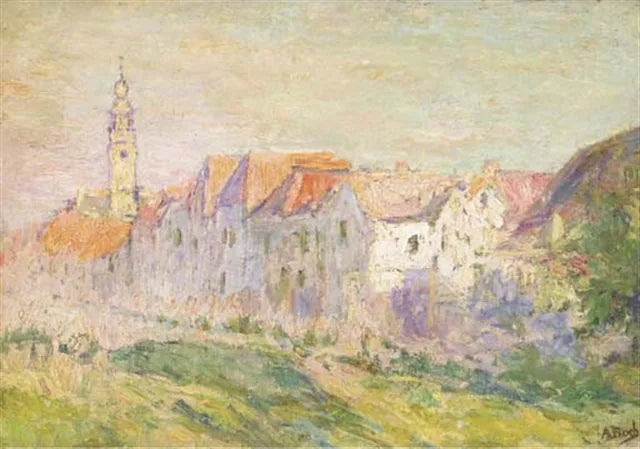 Blick auf Veere, Seeland - Anna Boch