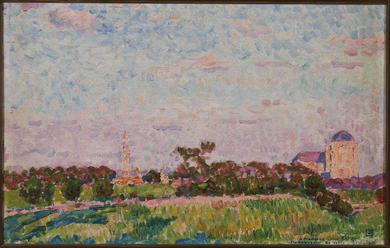 Blick auf Veere - Théo van Rysselberghe