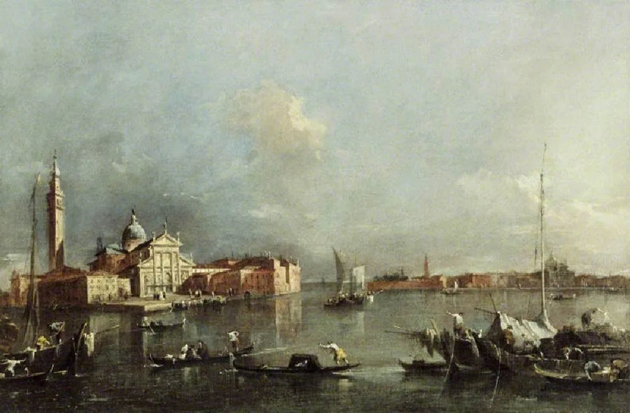 Blick auf Venedig - Francesco Guardi
