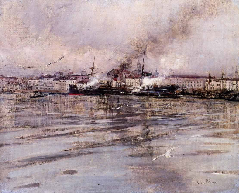 Blick auf Venedig - Giovanni Boldini