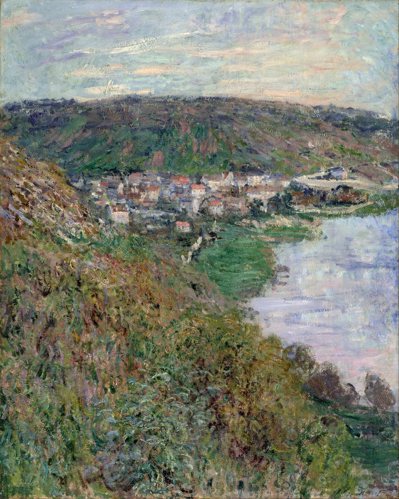 Blick auf Vétheuil - Claude Monet