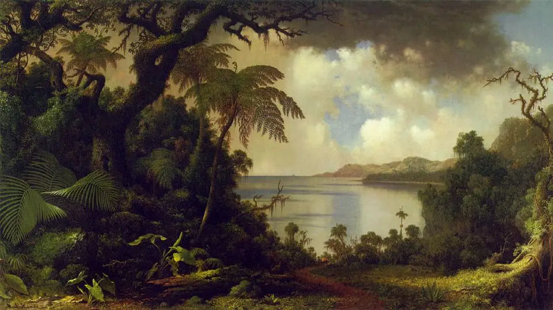 Aussicht vom Fern Tree Walk, Jamaika - Martin Johnson Heade