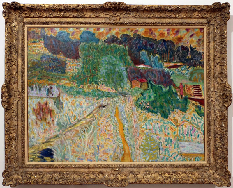Blick aus dem Atelier des Künstlers, Le Cannet - Pierre Bonnard