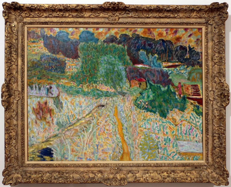 Blick aus dem Atelier des Künstlers, Le Cannet - Pierre Bonnard