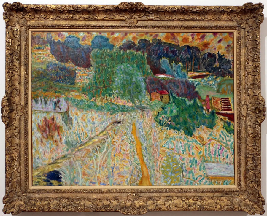 Blick aus dem Atelier des Künstlers, Le Cannet - Pierre Bonnard