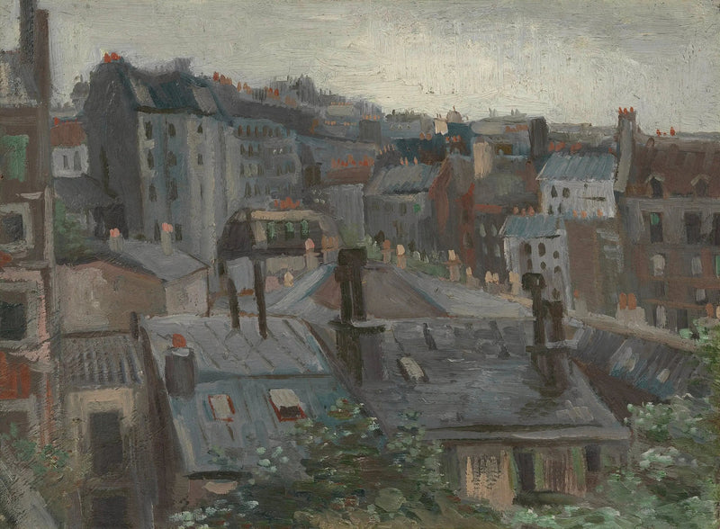 Blick aus dem Atelier von Vincent - Vincent van Gogh