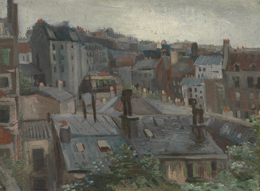 Blick aus dem Atelier von Vincent - Vincent van Gogh