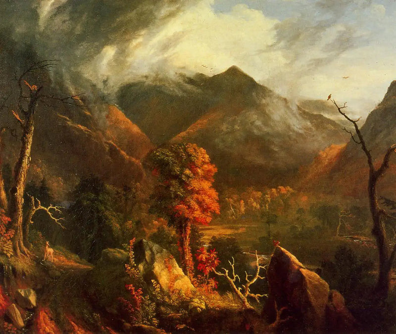 Blick auf die Weißen Berge - Thomas Cole