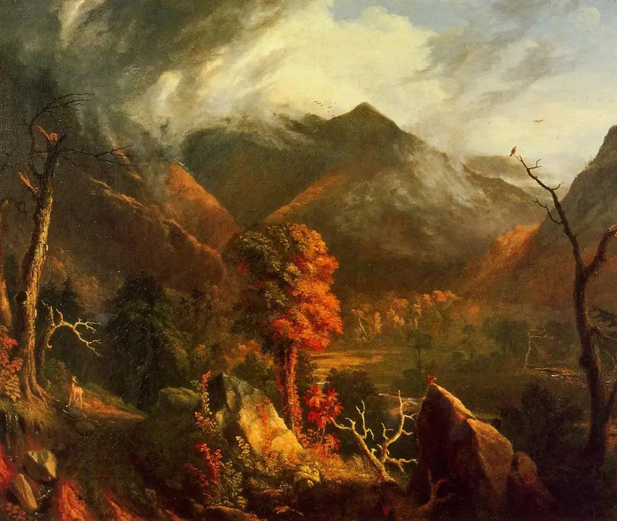 Blick auf die Weißen Berge - Thomas Cole