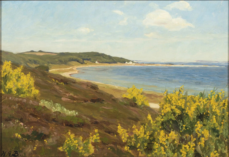 Aussicht auf die Legind-Berge, Mors in Dänemark - H. A. Brendekilde