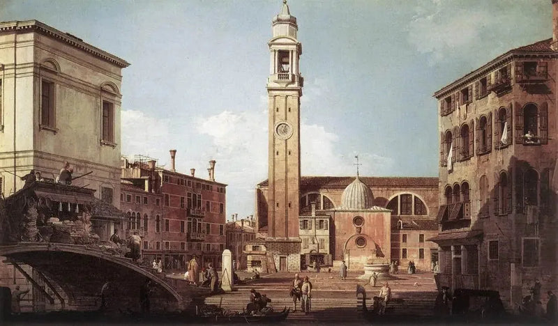 Blick auf das Lager der Heiligen Apostel - Canaletto