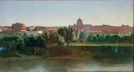 Blick auf das Château Saint-Ange - Jean-Baptiste Camille Corot
