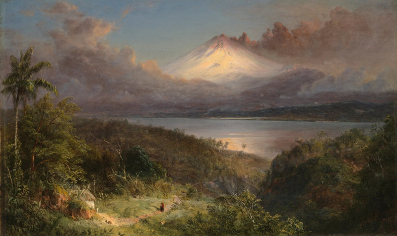 Blick auf den Cotopaxi - Frederic Edwin Church