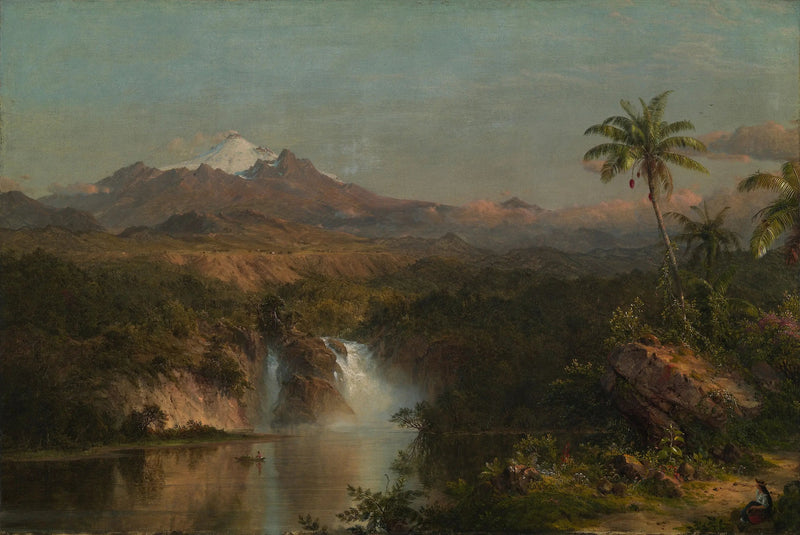 Blick auf den Cotopaxi - Frederic Edwin Church