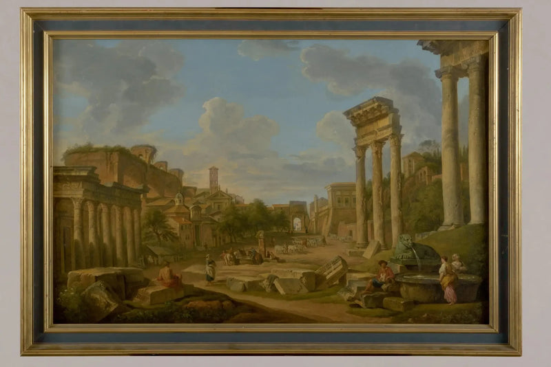 Blick auf das Forum in Rom - Giovanni Paolo Panini