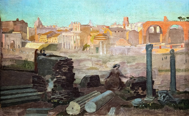 Blick auf das Forum - Maurice Denis