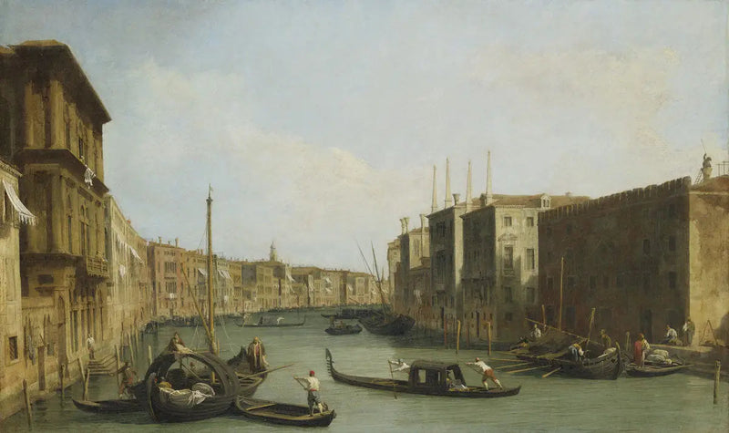 Blick auf den Großen Kanal - Canaletto